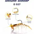Caretta Sakura Shrimp 6,5g 76mm Silikon Karides Yem