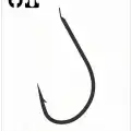Fudo Hooks KRYU-BN 1901 Keiryu Black Nikel Olta İğnesi