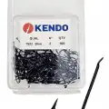 Kendo (1522) 100 Adet Siyah Çapraz Olta İğnesi