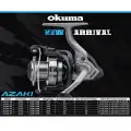 Okuma Azaki 55 Olta Makinesi / 2BB 4,5:1