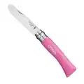 Opinel Inox No 7 Paslanmaz Çelik Çakı (Pembe)