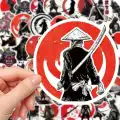 Samurai ve Katana Serisi Su Geçirmez Sticker - 12 Adet