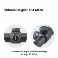 Vector Optics Matiz 2-7x32 MOA 1 SFP Tüfek Dürbünü