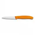 Victorinox 6.7636.L119 8cm Turuncu Tırtıklı Soyma Bıçağı