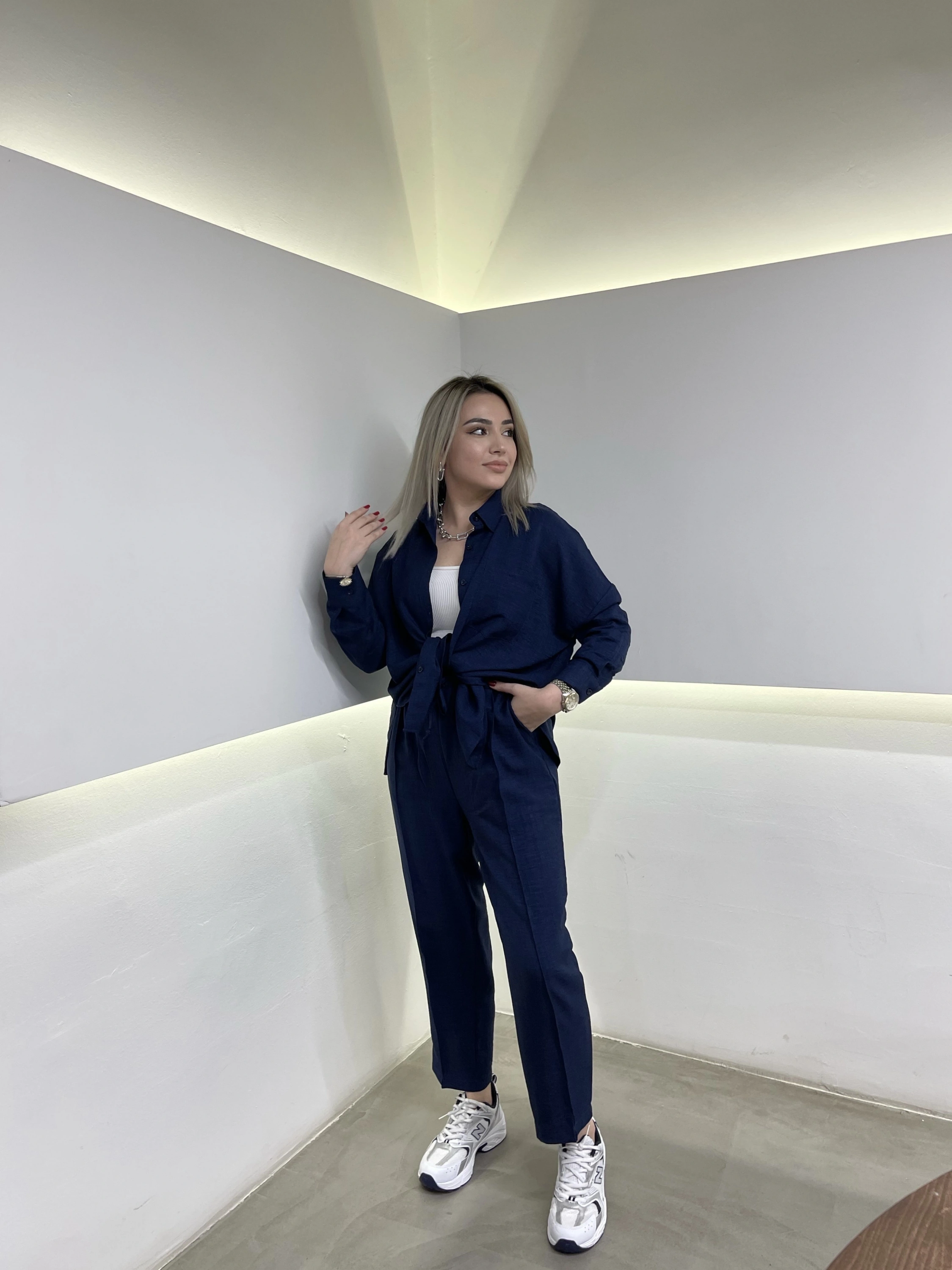 Lacivert Keten Takım