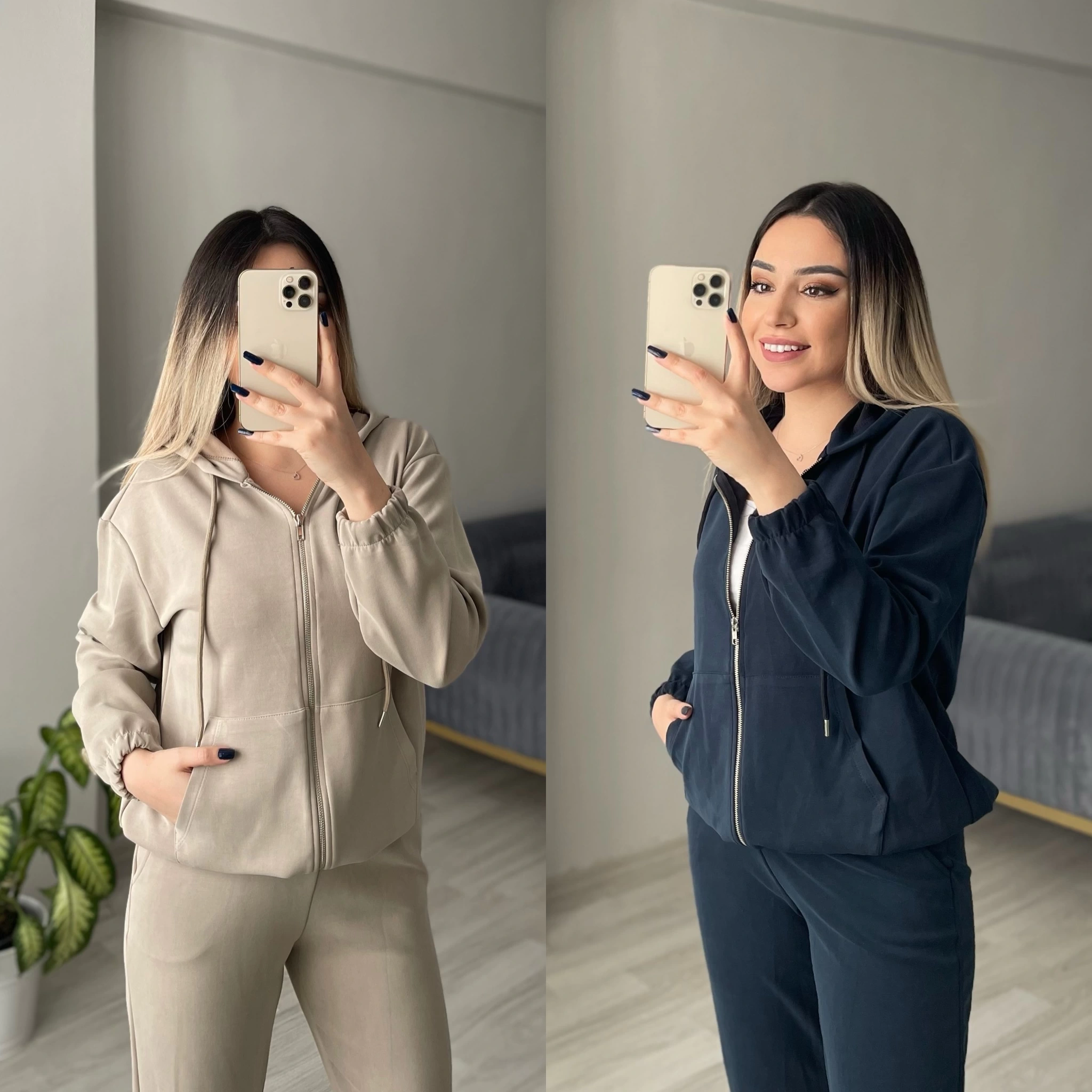 Oys Modal Kumaş Kapuşonlu Eşofman Takımı