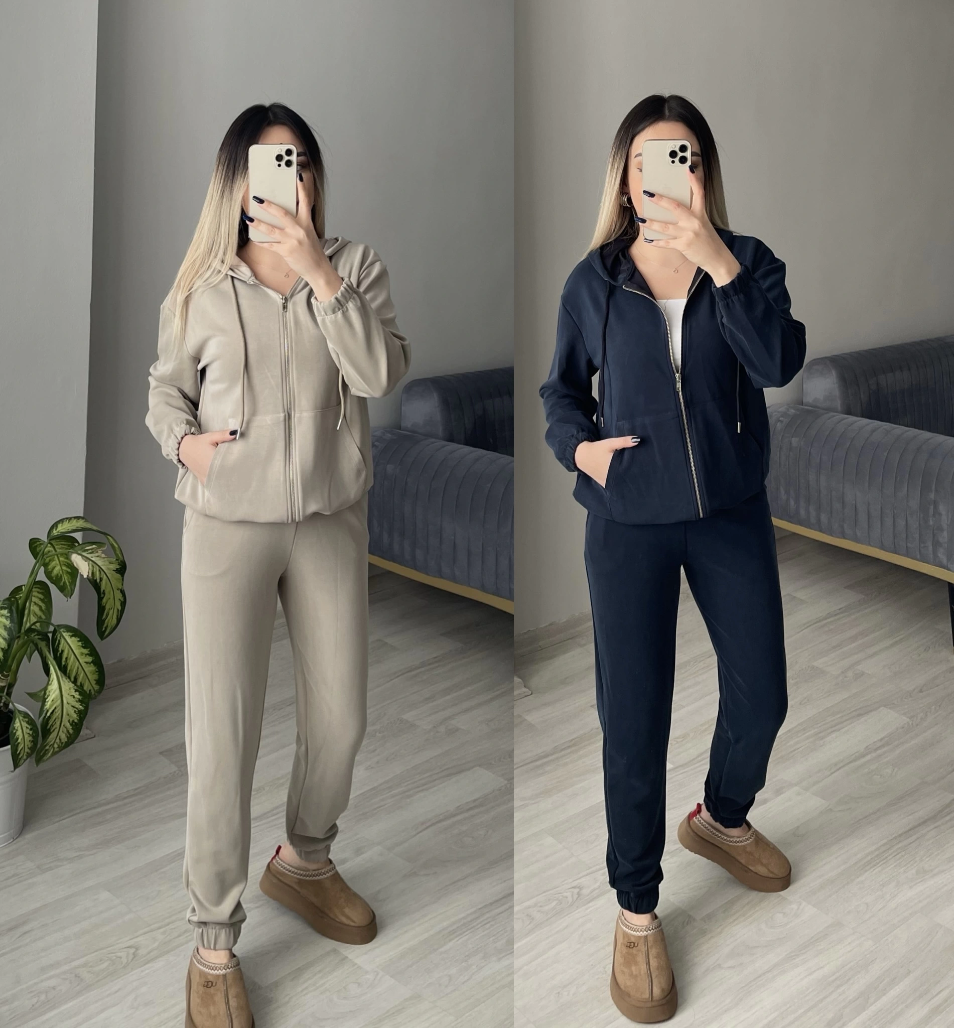 Oys Modal Kumaş Kapuşonlu Eşofman Takımı