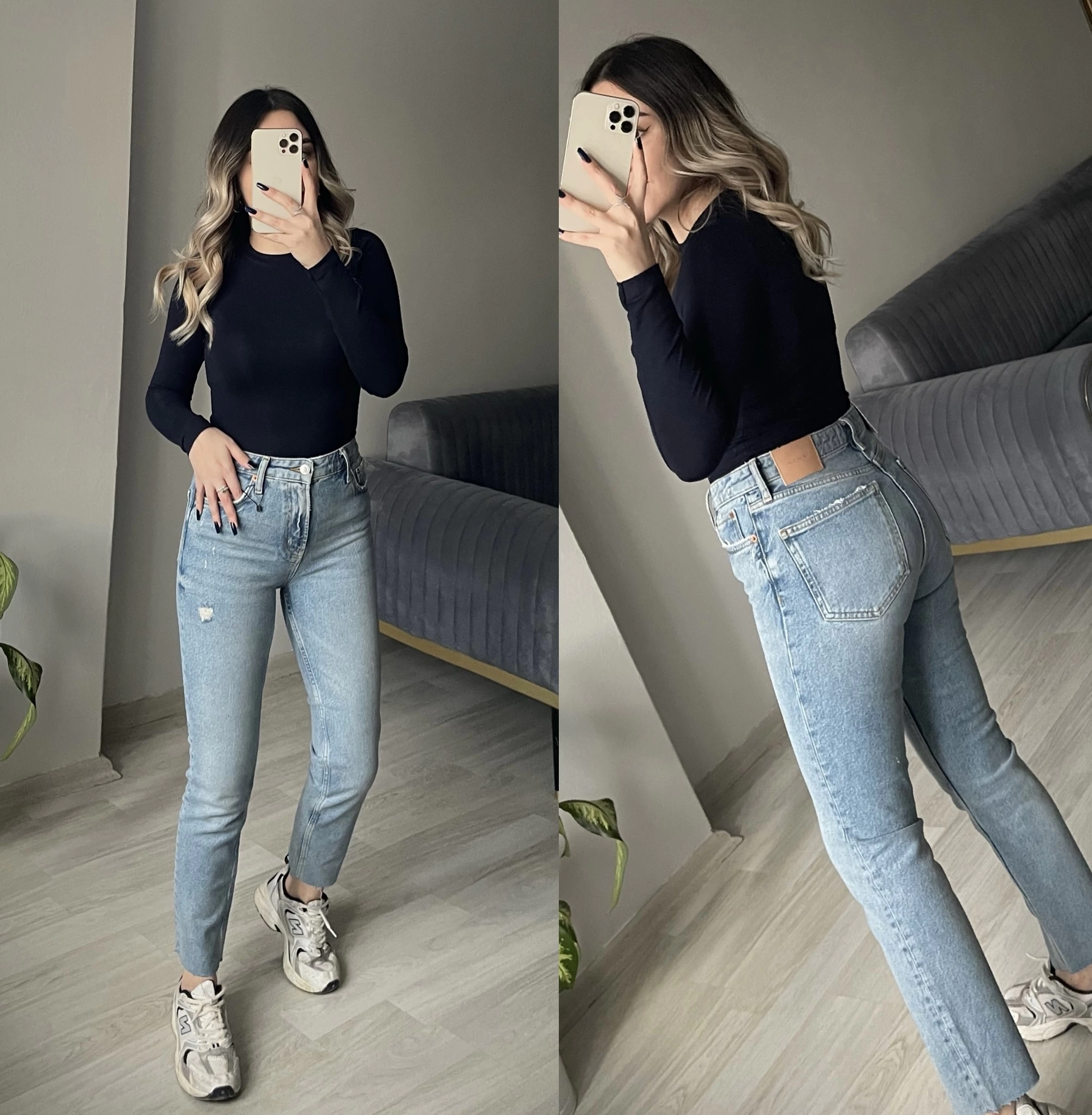ZR Yüksek Bel Hw Slim Fit Jean