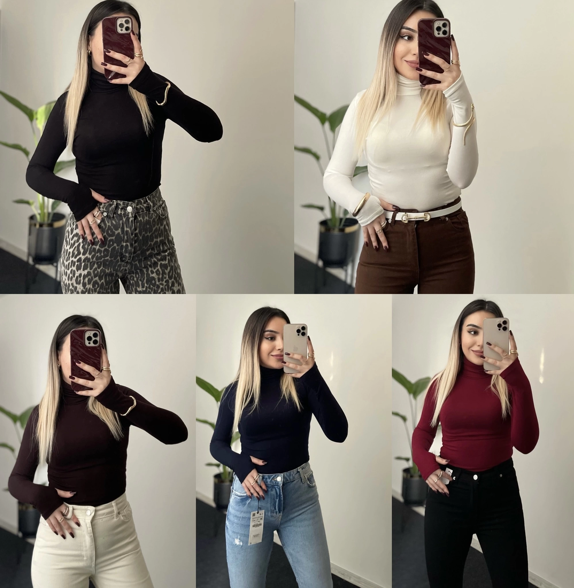 Oysh Balıkçı Yaka Bodyler