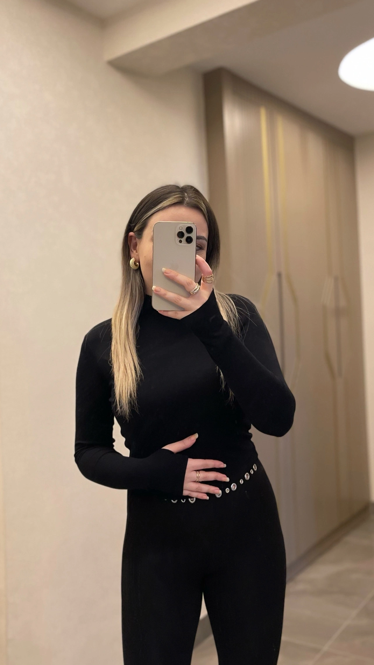 Oysho Yarım Balıkçı Body Siyah