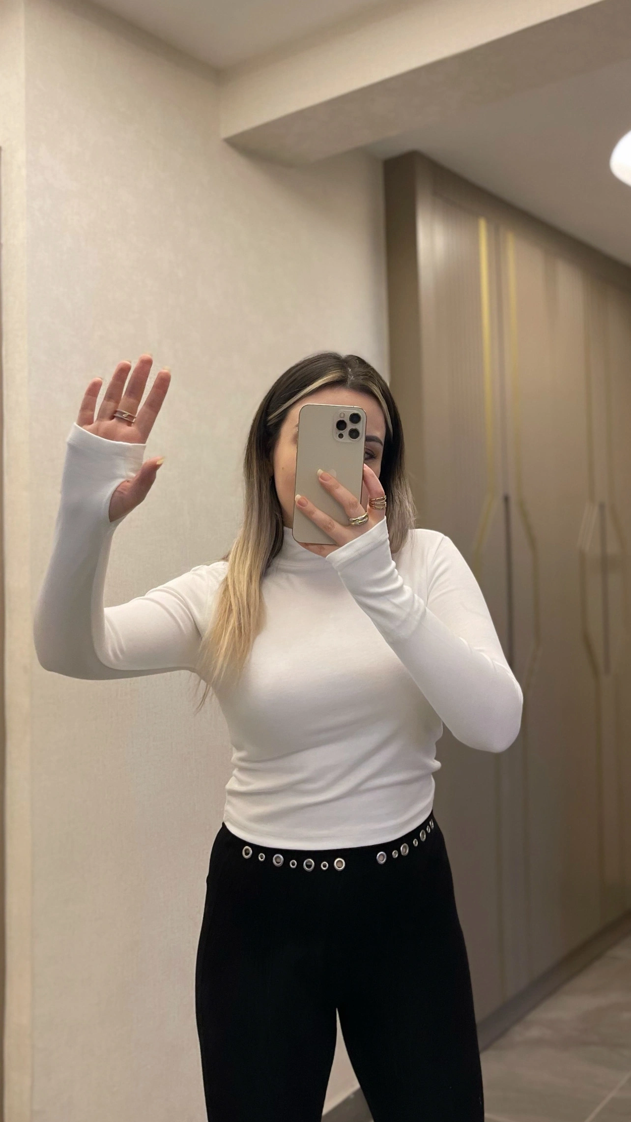 Oysho Yarım Balıkçı Body Beyaz