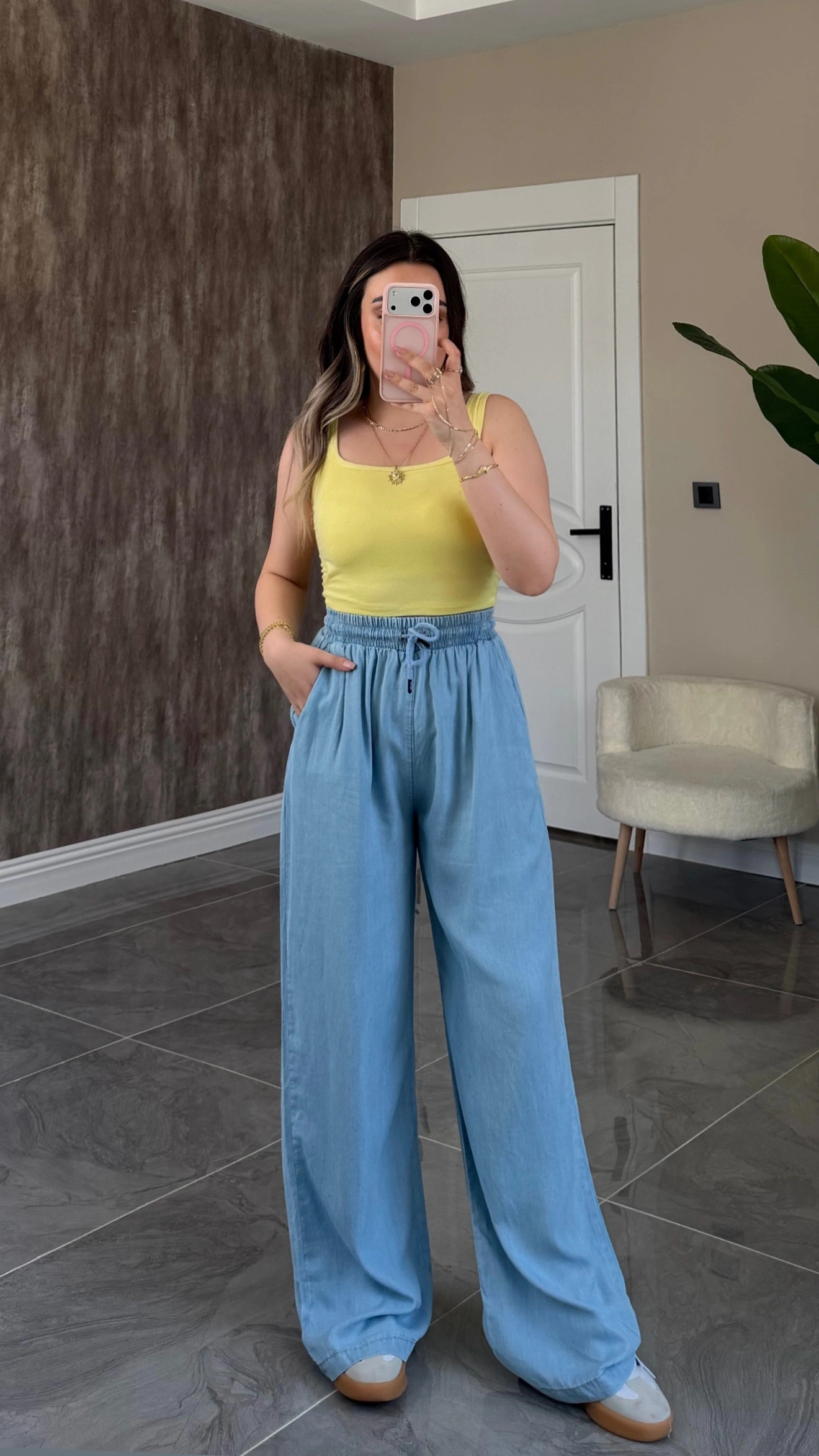 Tensel Denim Pantolon