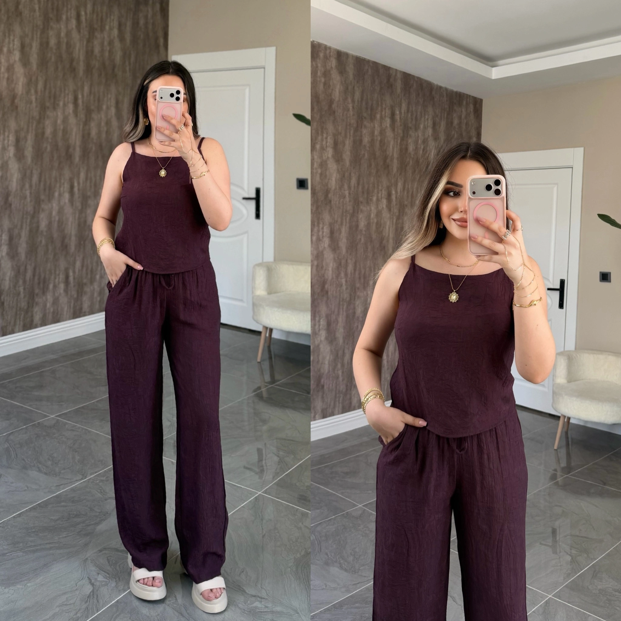 Bordo Jakarlı Takım