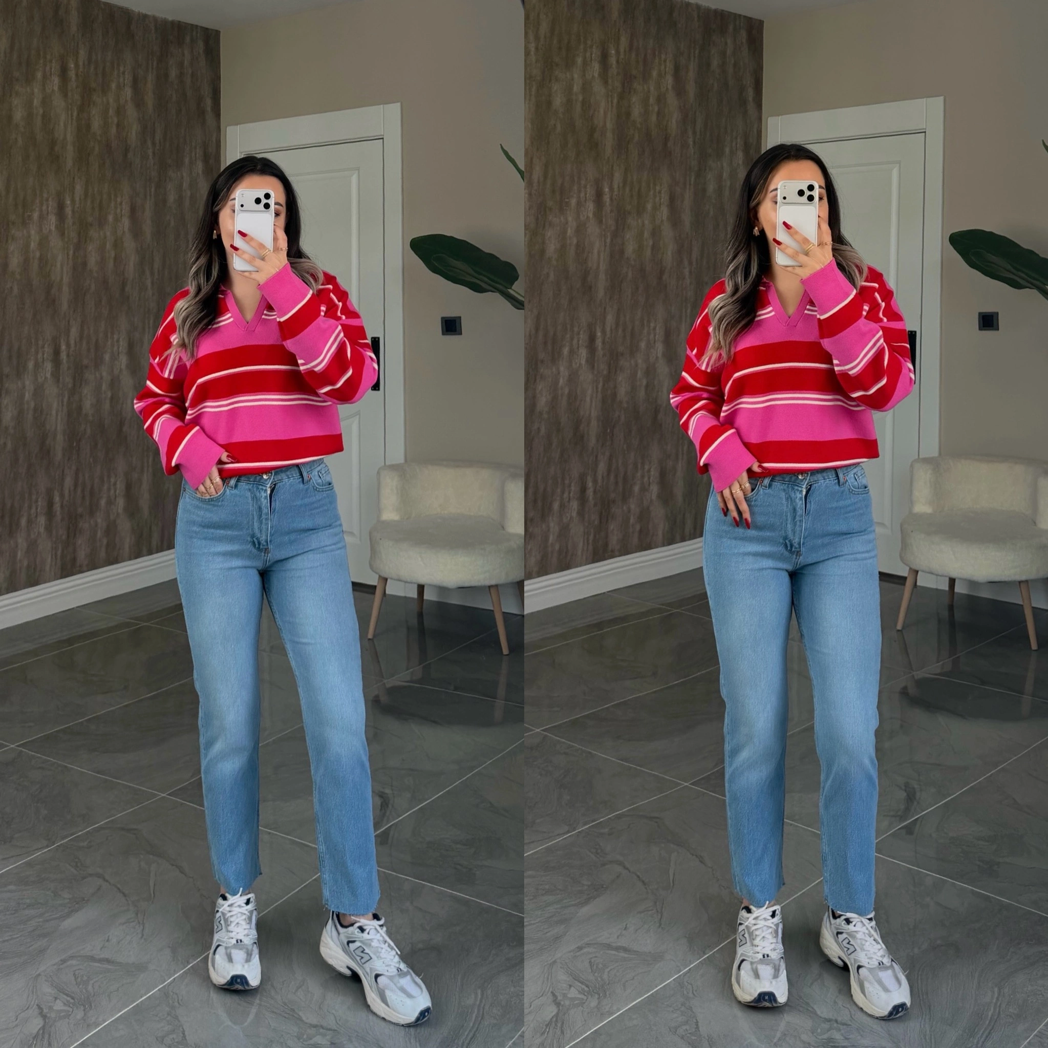 Mavi Likralı Boyfit ZR Jean