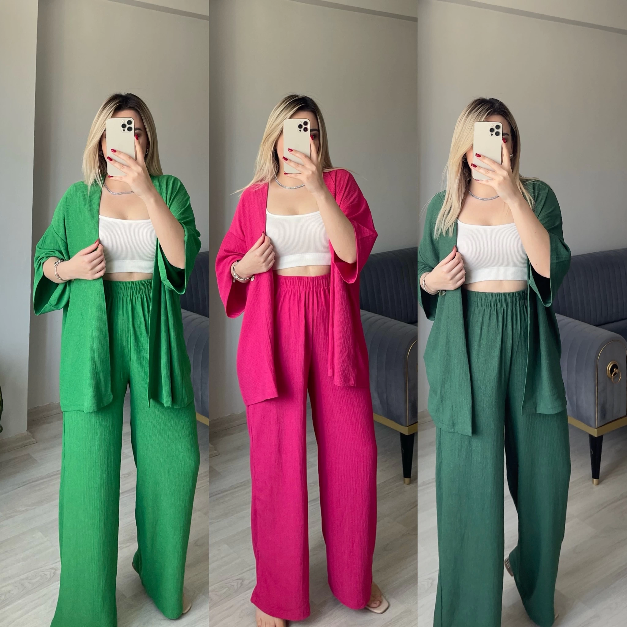 Yeşil Kimono Takım