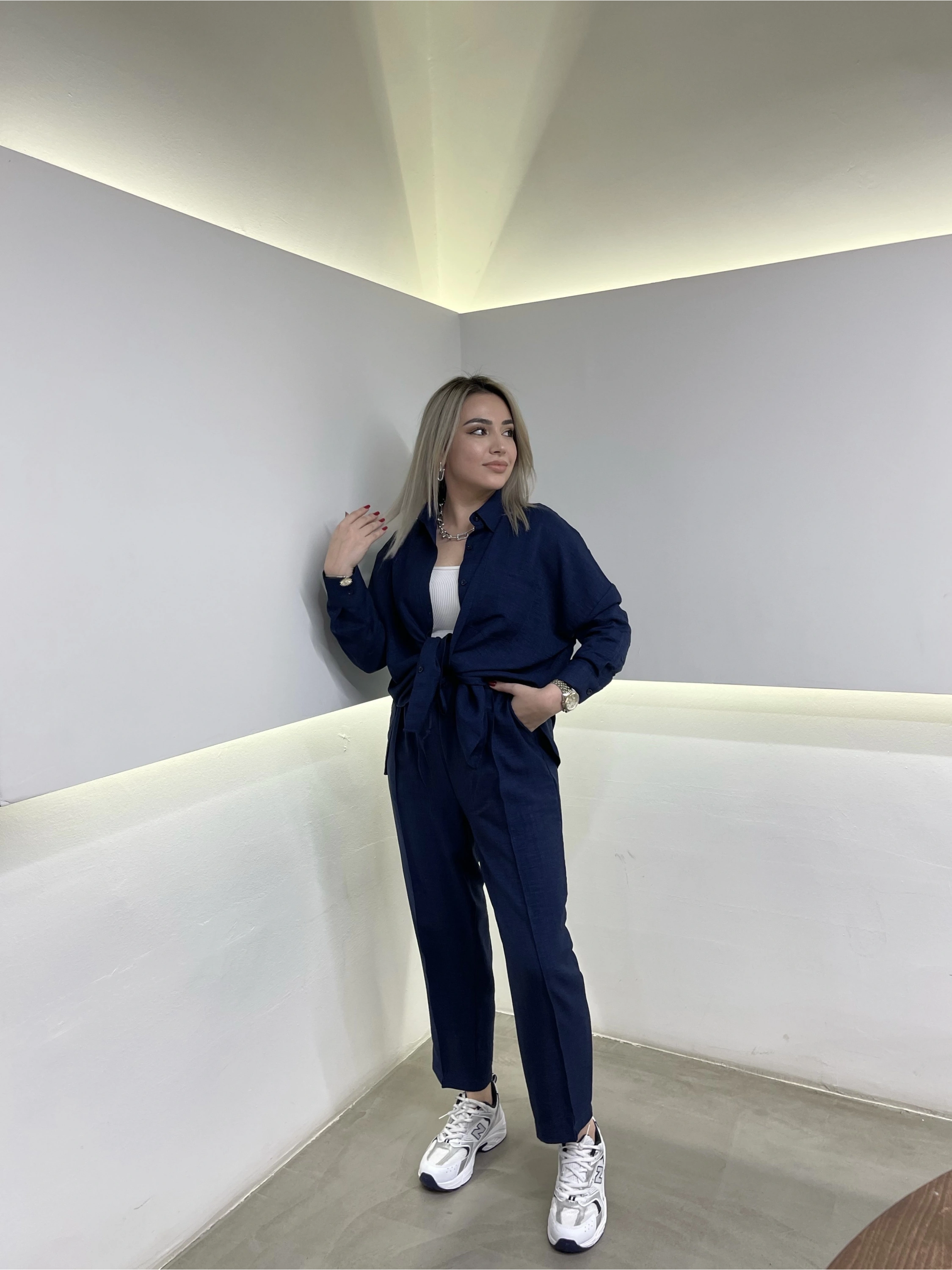 Lacivert Keten Takım