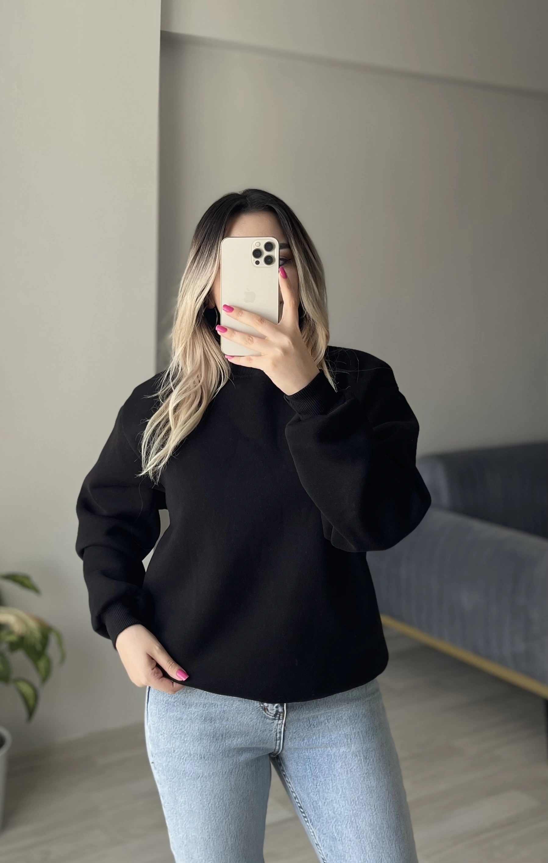 İçi Şardonlu Sweatshirtler(8 Renk)