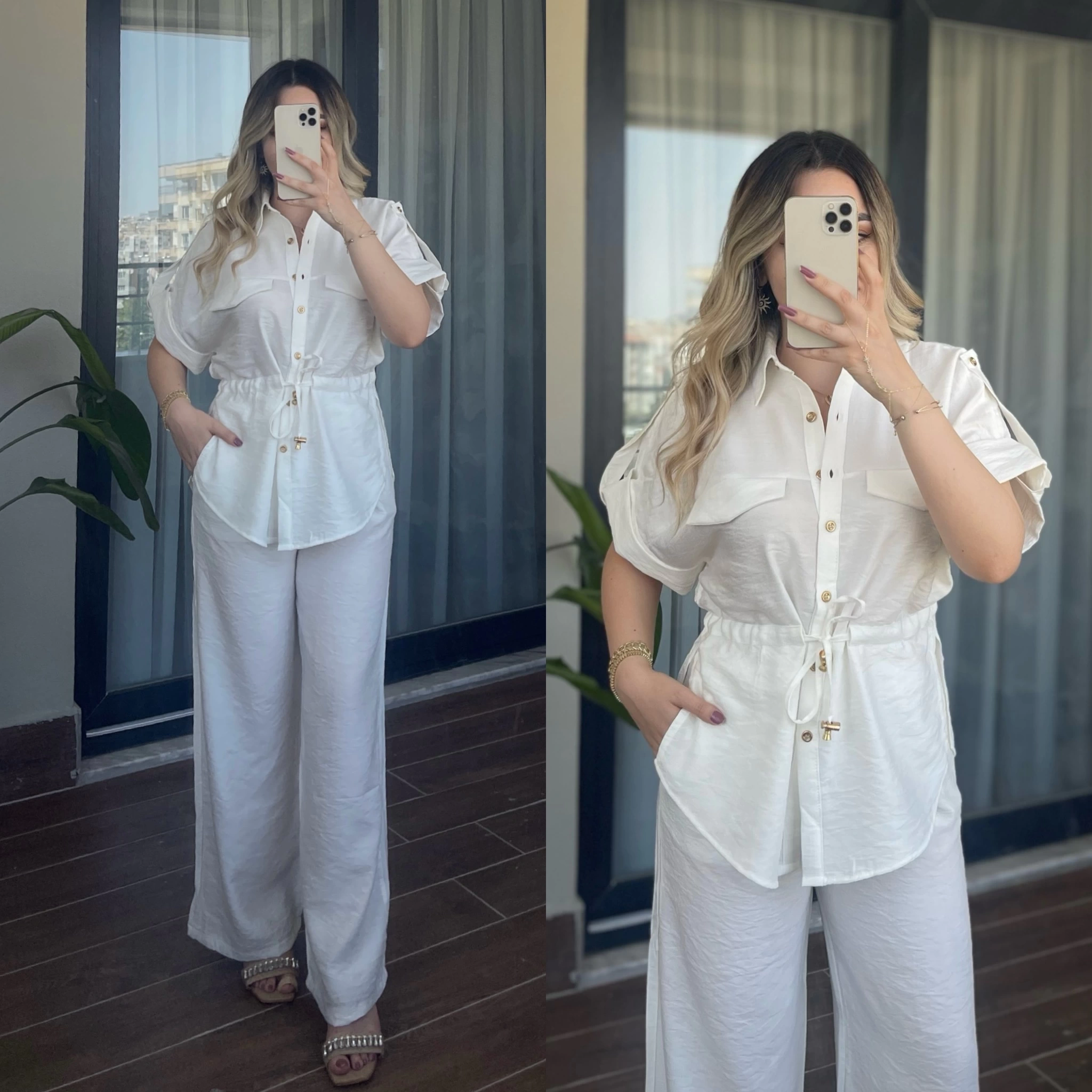 ZR Model Beyaz Takım
