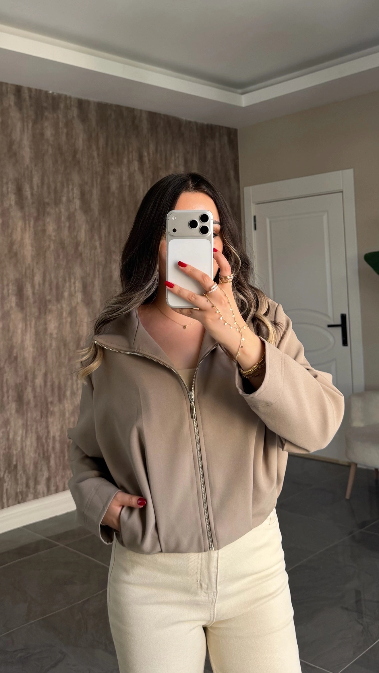 Vizon Premium Kalite Bomber Ceket