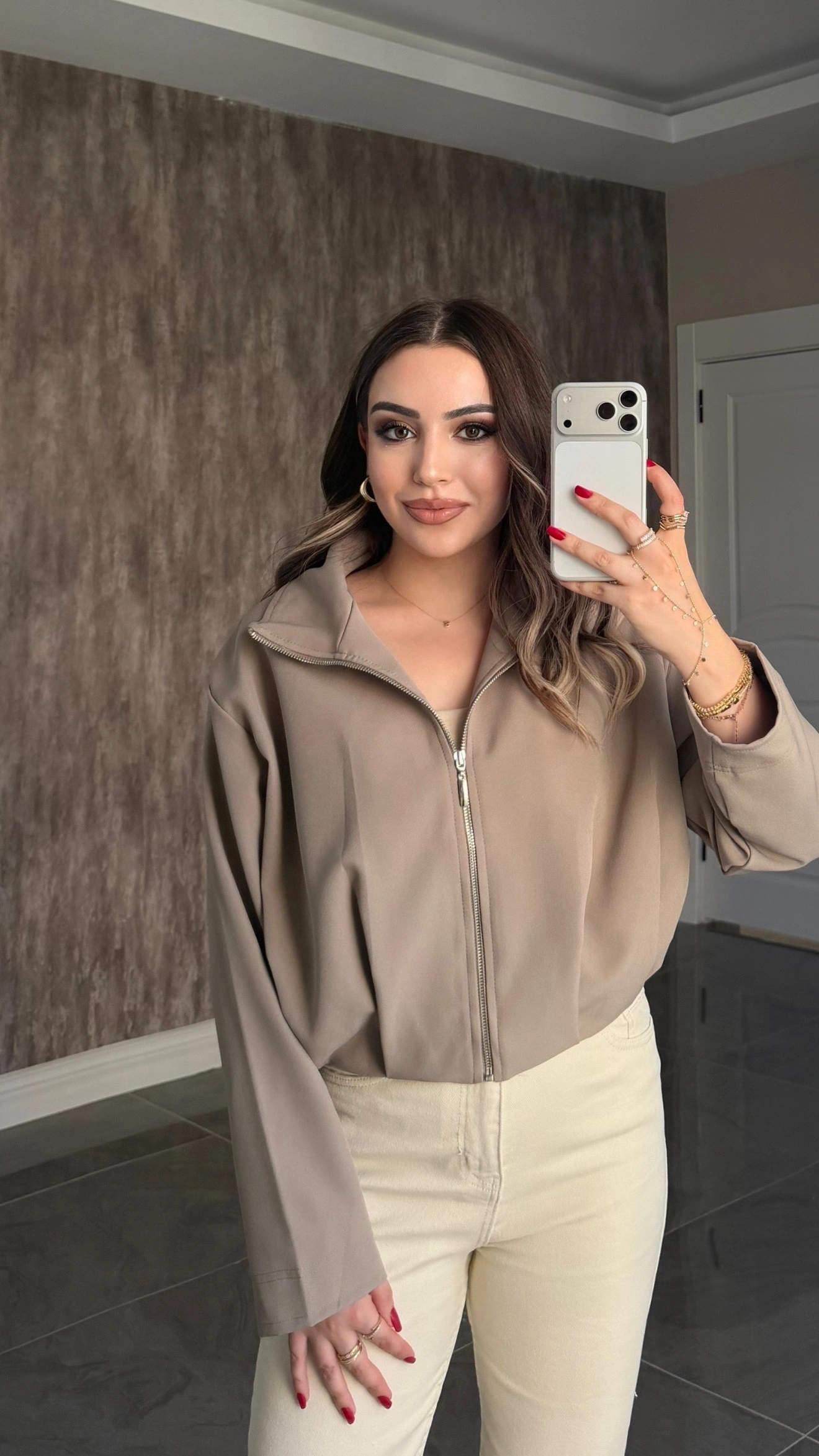 Vizon Premium Kalite Bomber Ceket