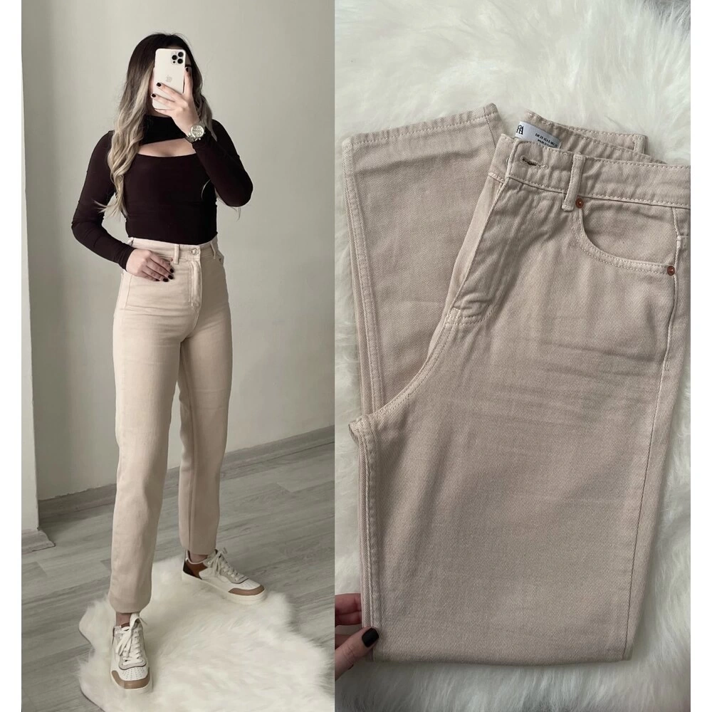 Bej Mom Jean ZR