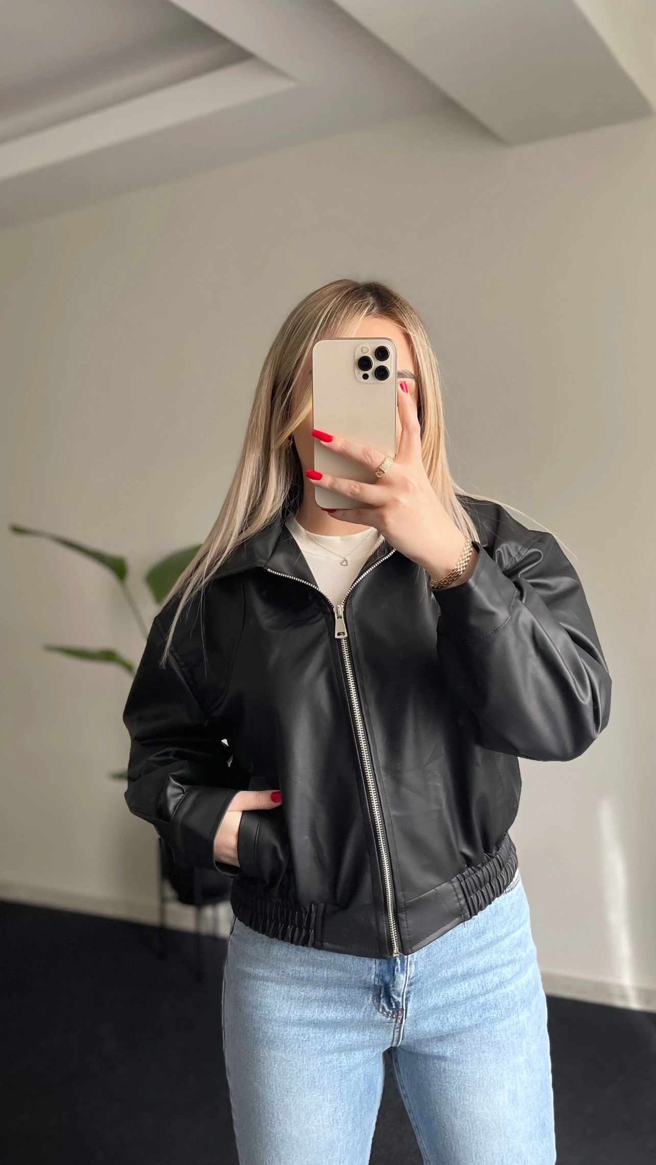Deri Bomber Ceketler