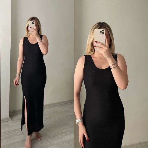 Siyah Toparlayıcı Elbise