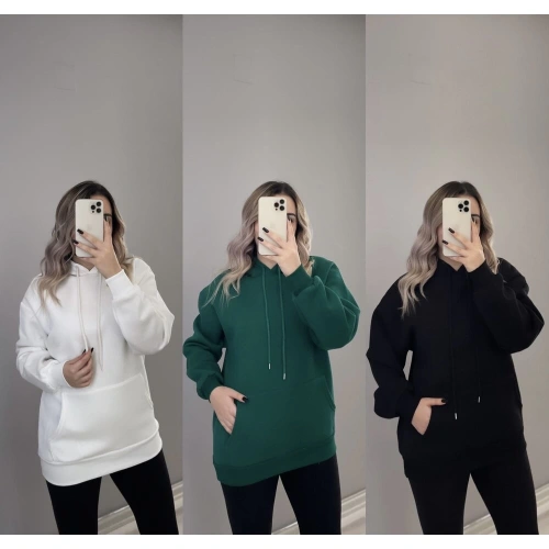 3 İplik İçi Şardonlu Sweatshirtler