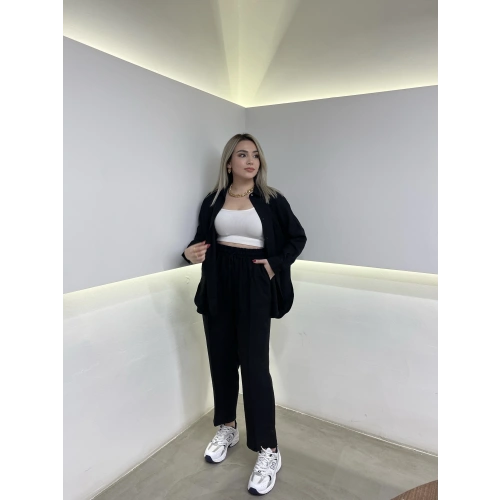 Siyah Keten Takım