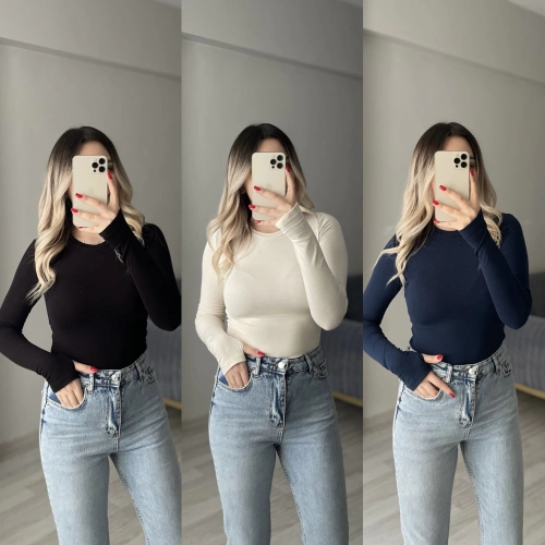 Oysh Parmak Geçirmeli Bodyler(6 Renk)