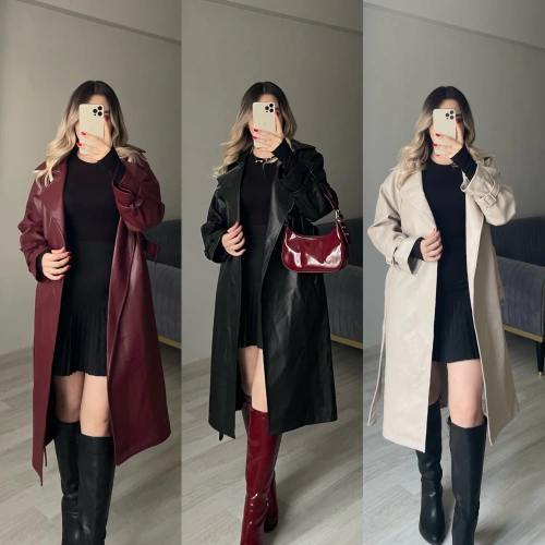 Premium Deri Trençler