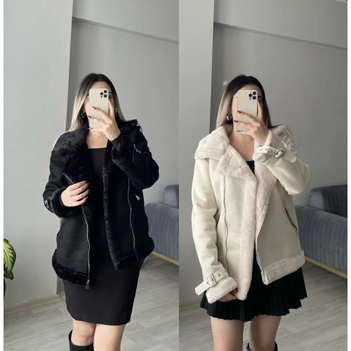 İçi Kürklü Biker Montlar