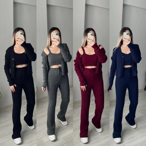 3’lü Set Triko Takım