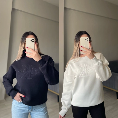 CLVİN İçi Şardonlu Sweat