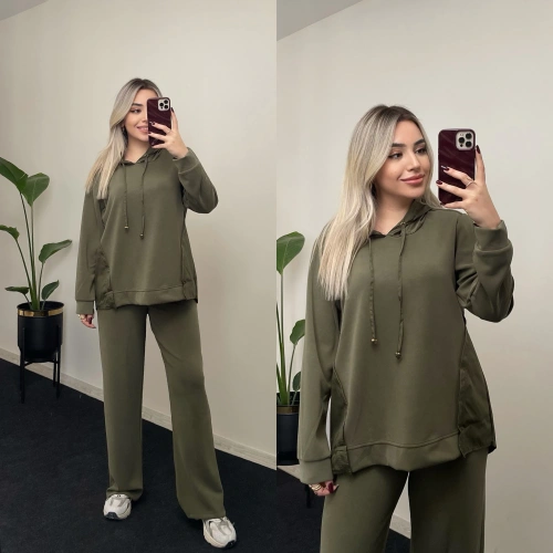 Orj Marka Yeşil Paraşüt Detay Modal Takım