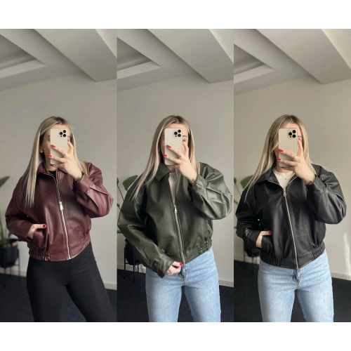 Deri Bomber Ceketler