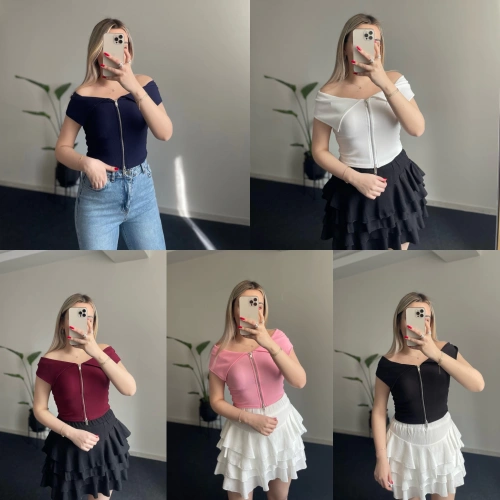 Fermuar Detay Bluzler