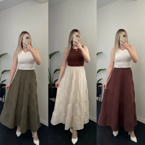 Astarlı Müslin Etekler