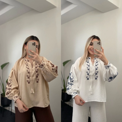 Nakışlı Bluzler