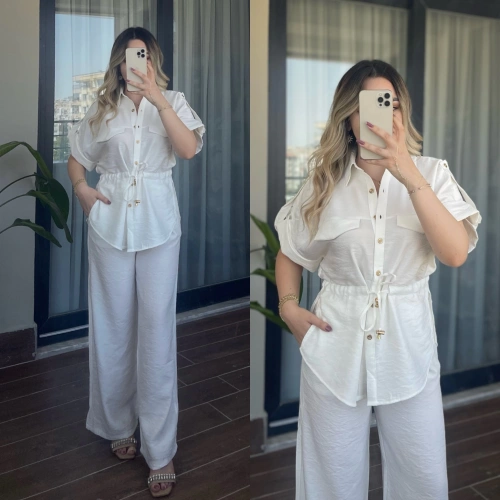 ZR Model Beyaz Takım