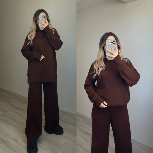 Acı Kahve Triko Takım