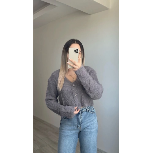 Sakallı Crop Kazak Antrasit