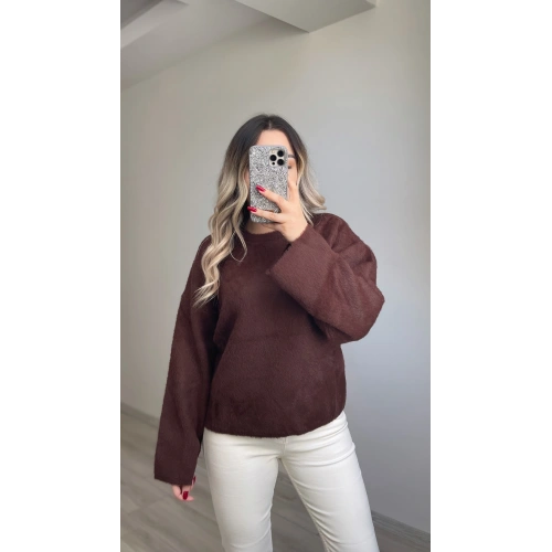 Acı Kahve Kaşmir Kazak