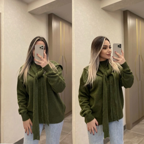 Yeşil Şallı Kazak