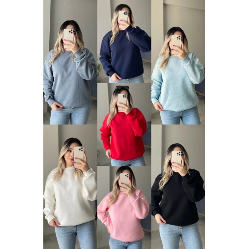 İçi Şardonlu Sweatshirtler(8 Renk)