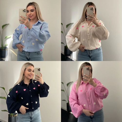 Kalpli Müslin Gömlekler