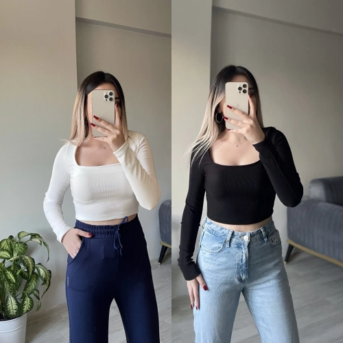 Kare Yaka Crop Bluzler