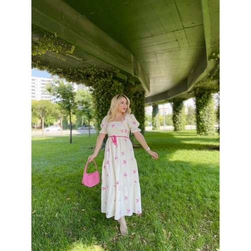 Keten Elbiseler(3 Renk)