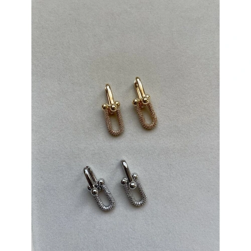 Zirkon Taşlı Tiffany Küpe