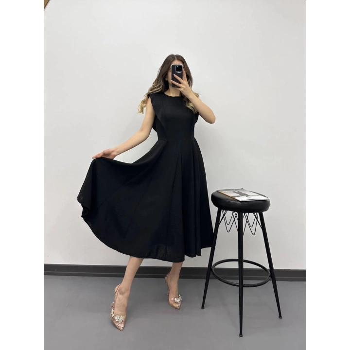 Siyah Prenses Elbise